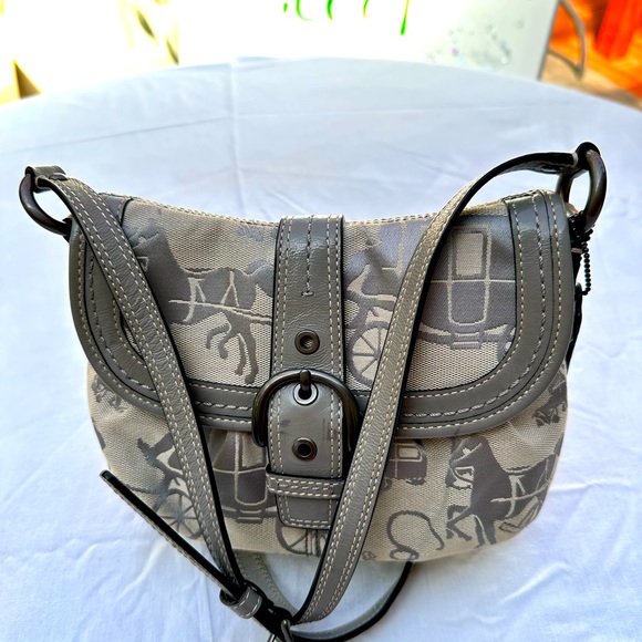 COACH SUPER RARE Crossbody Bag 🩶🩶🩶 - Picture 1 of 15